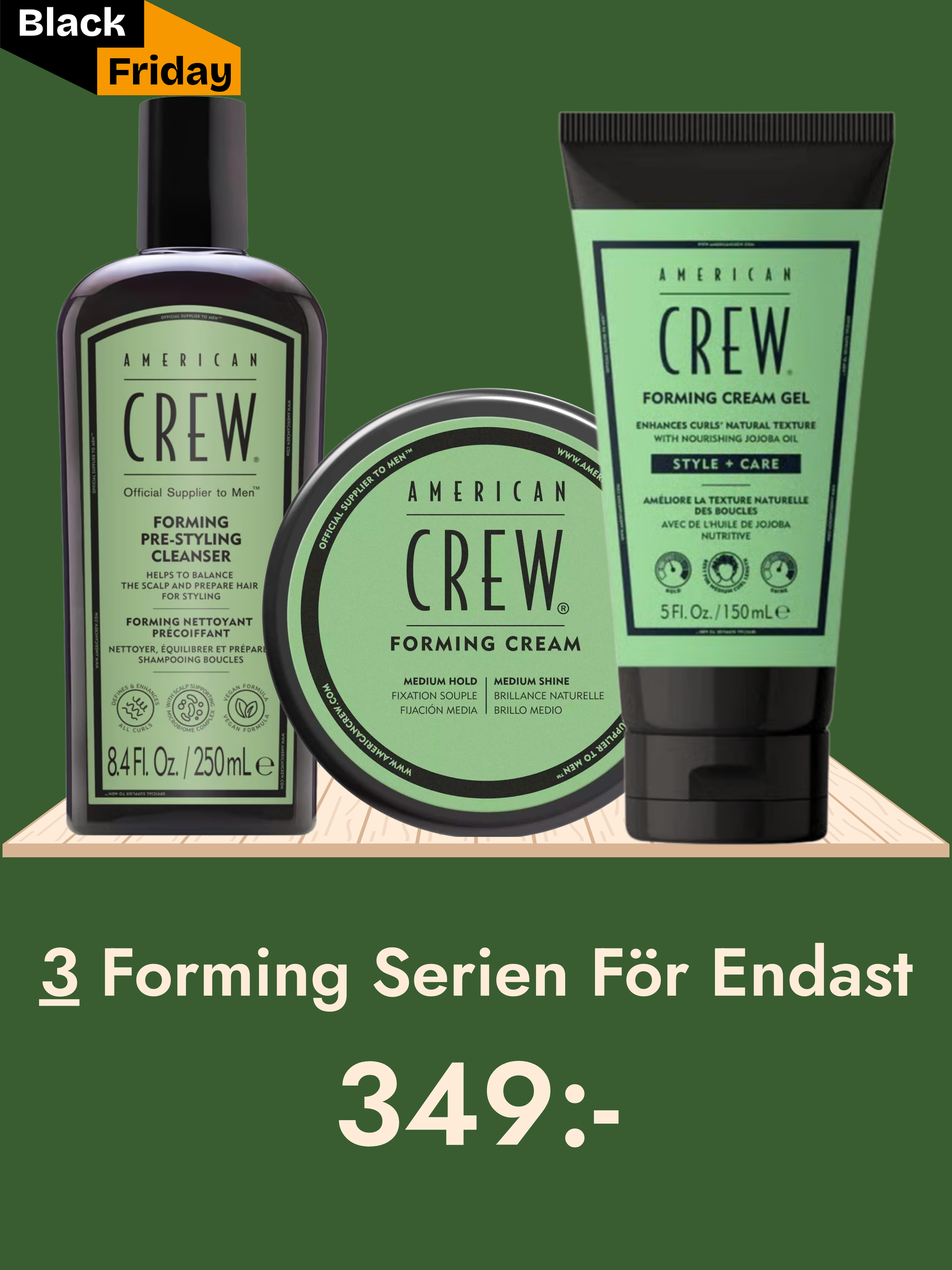 American Crew Forming Cream Serien