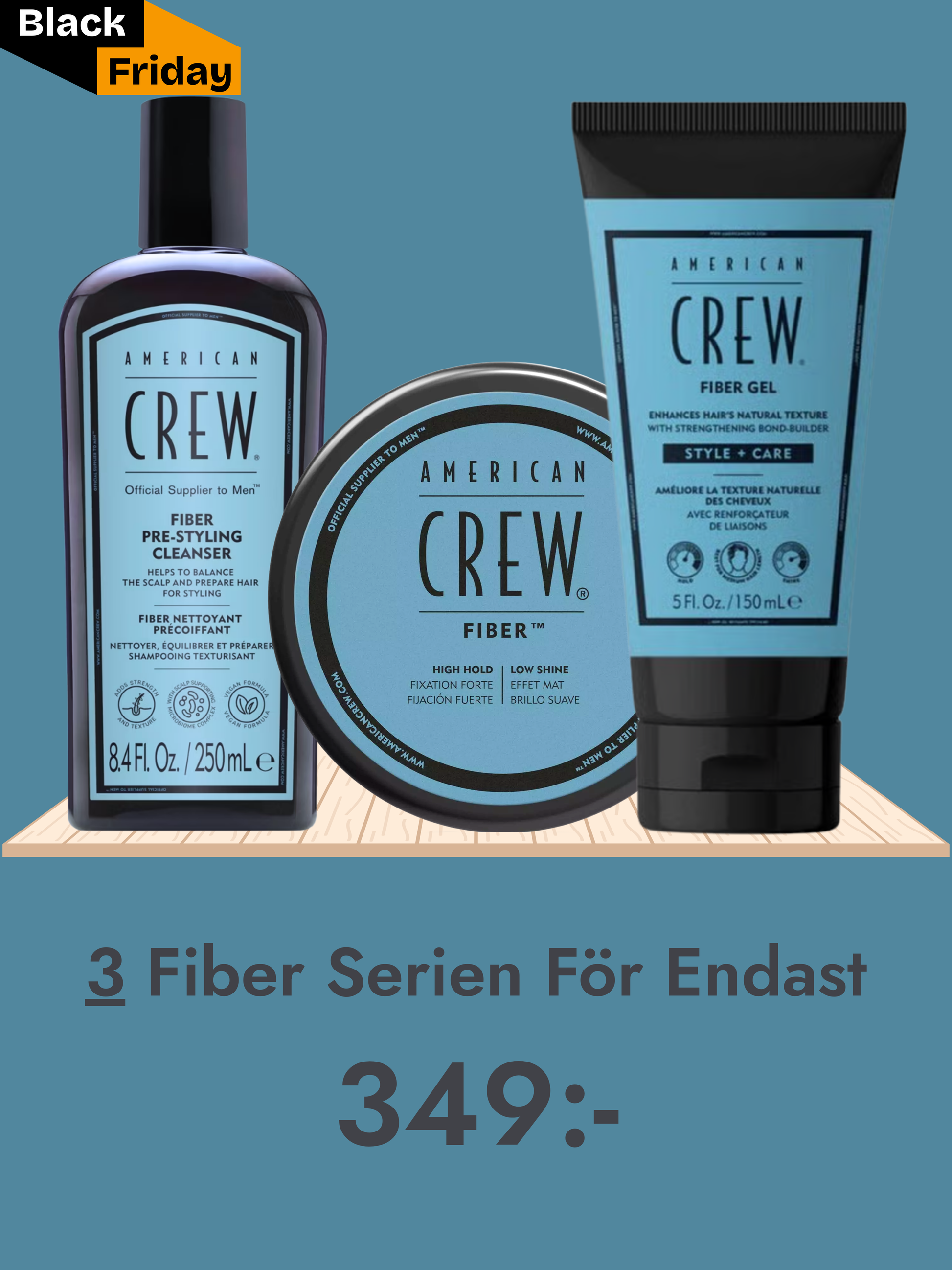 American Crew Fiber Serien