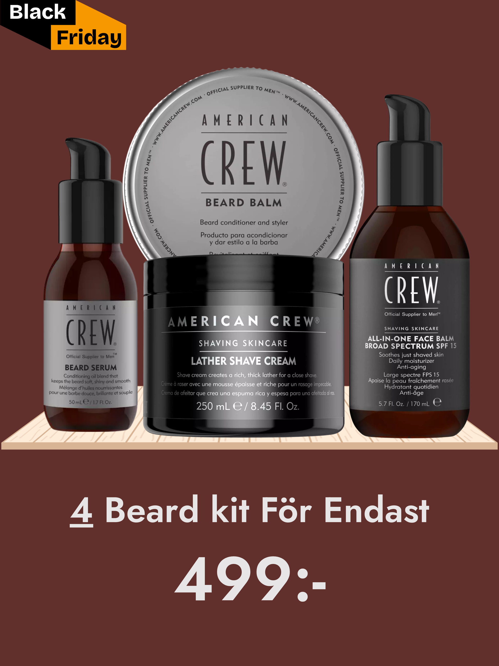American Crew Beard Kit