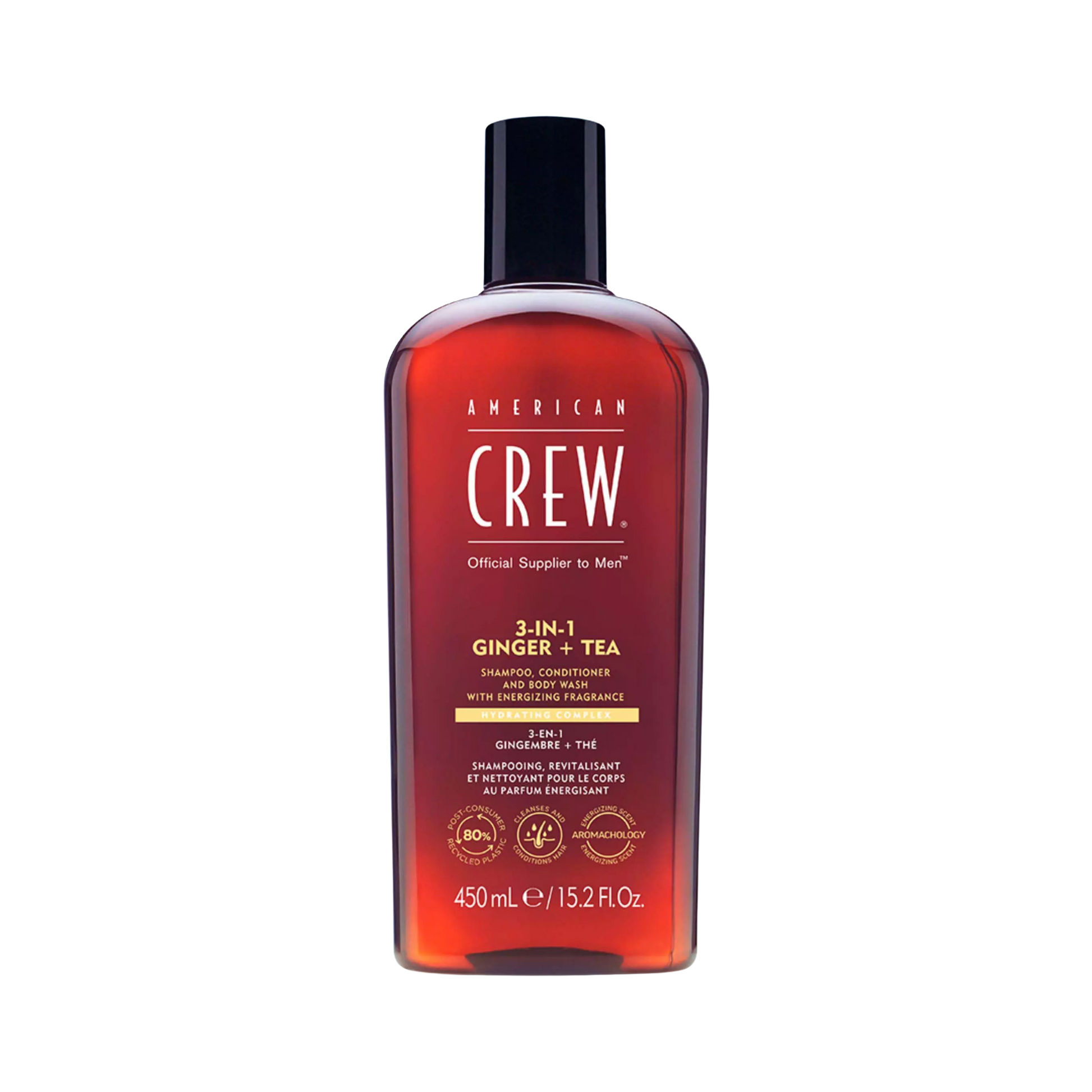 American Crew Hair&Body 3-in-1 Ginger + Tea 450ml