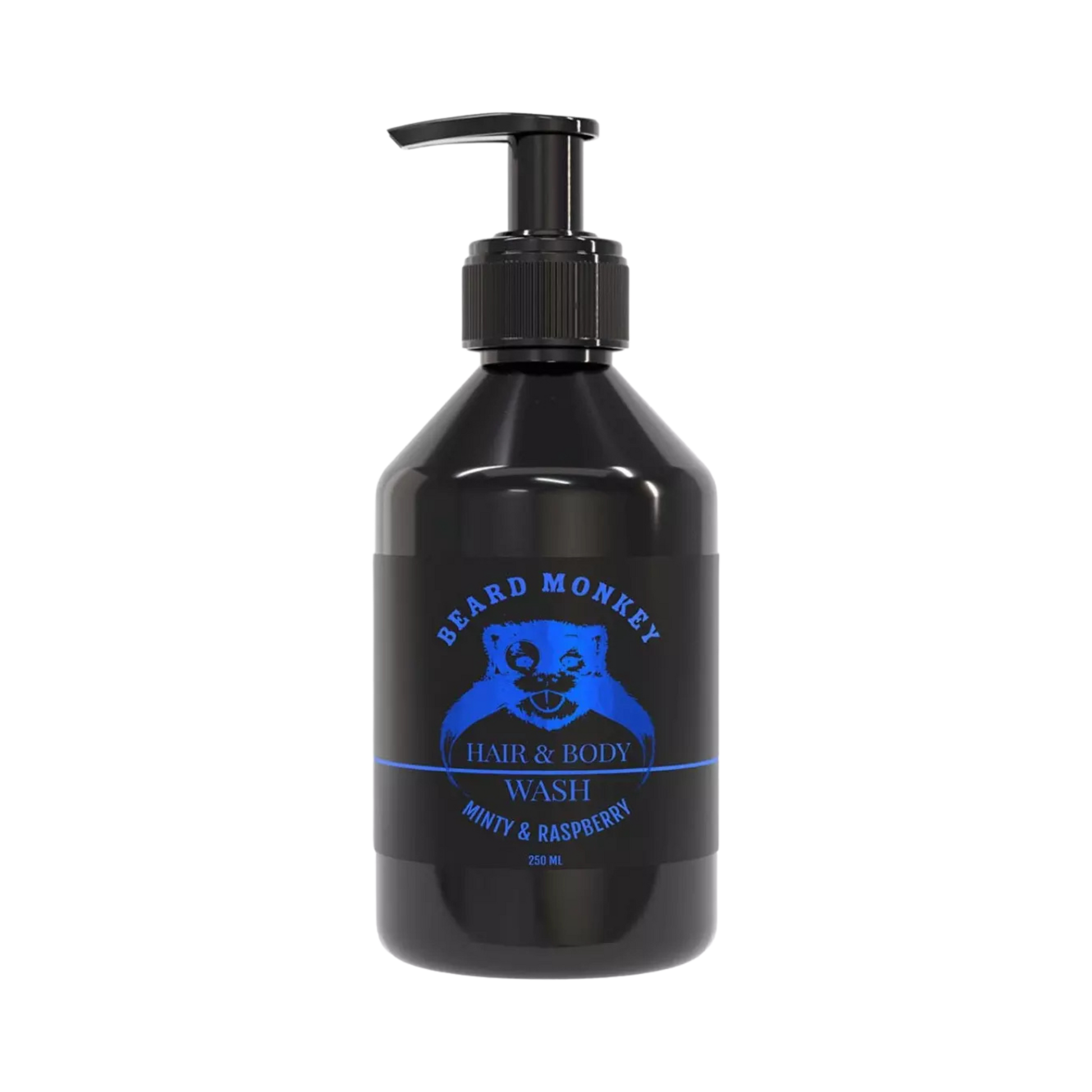 Beard Monkey Hair & Body Wash Minty & Raspberry 250 ml
