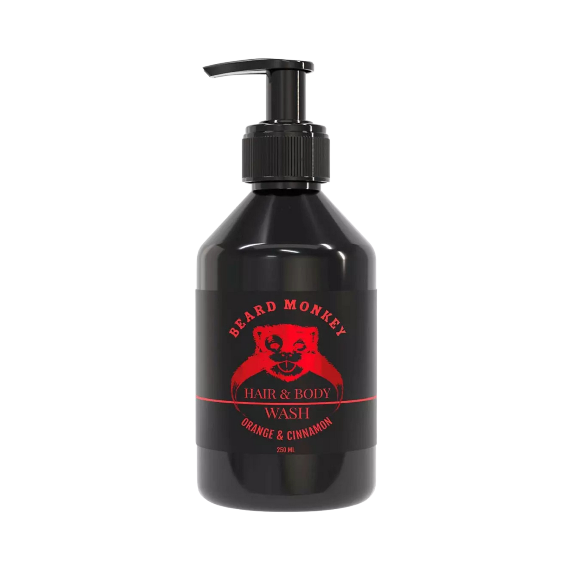 Beard Monkey Hair & Body Wash Orange & Cinnamon 250 ml
