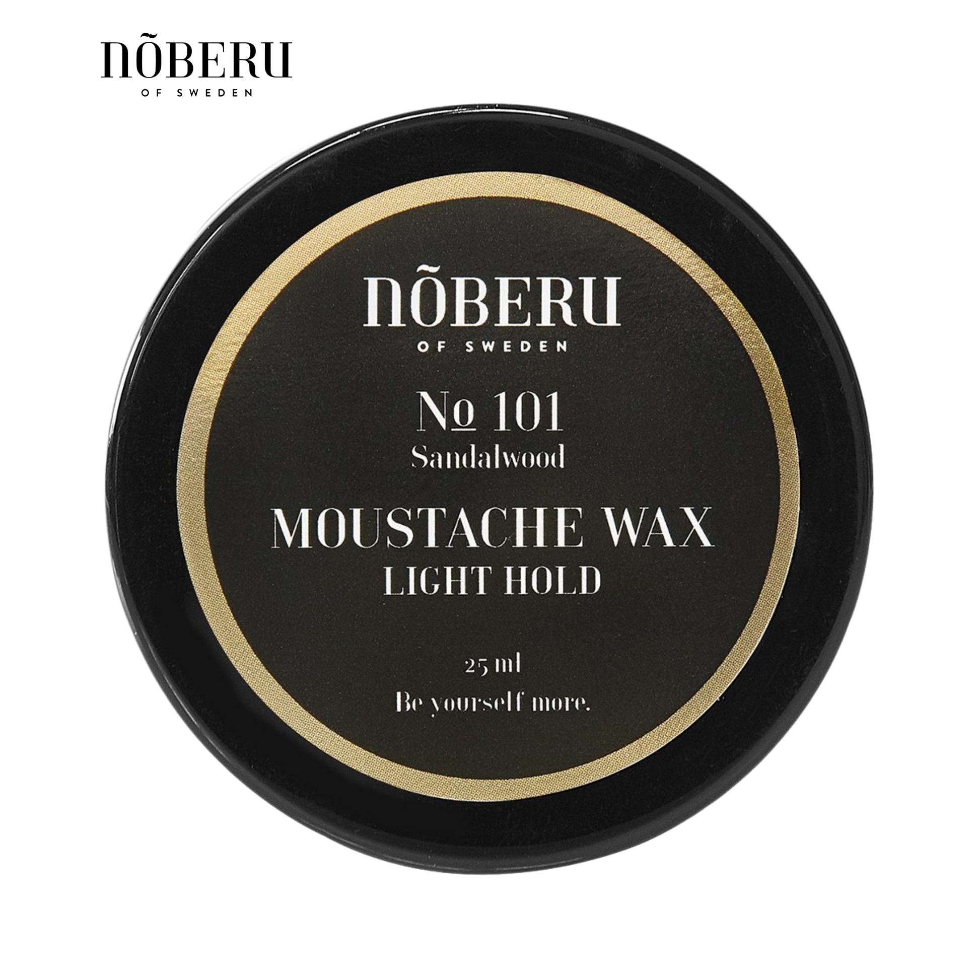 Noberu Moustache Wax Light Hold 25ml