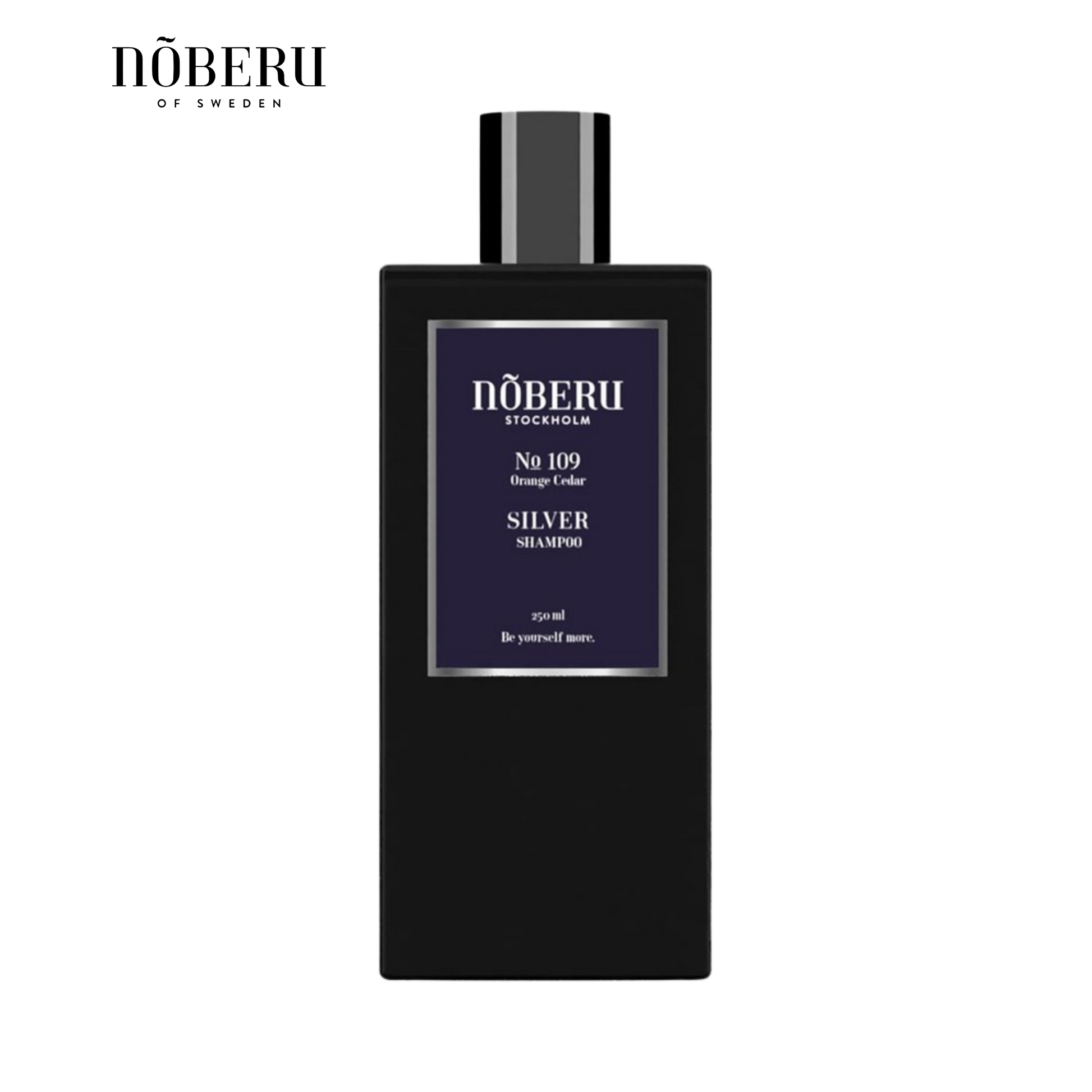 Noberu Silver Shampoo Orange Cedar 250ml