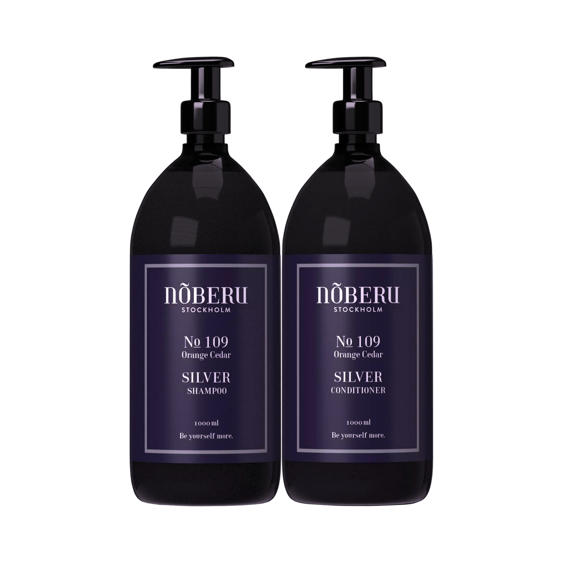 Noberu Stockholm Silver Paket No 109 Orange Cedar 1000 ml