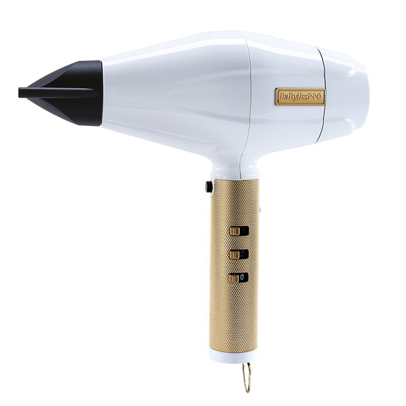 BabylissPro FX Hairdryer White - Hårfön