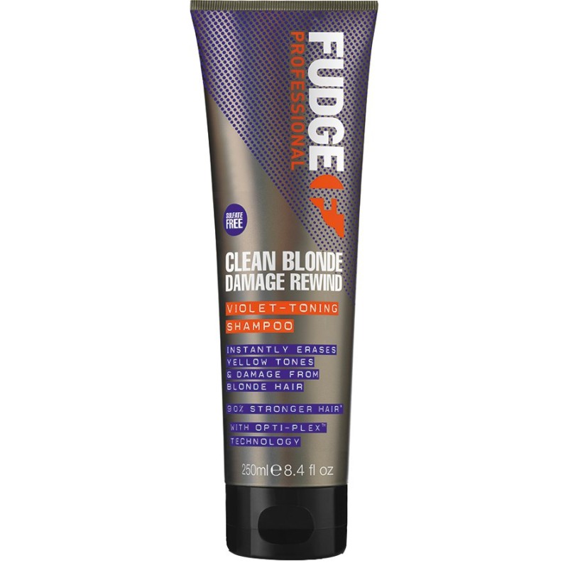 Fudge Clean Blonde Damage Rewind Violet Shampoo 250ml - Schampo