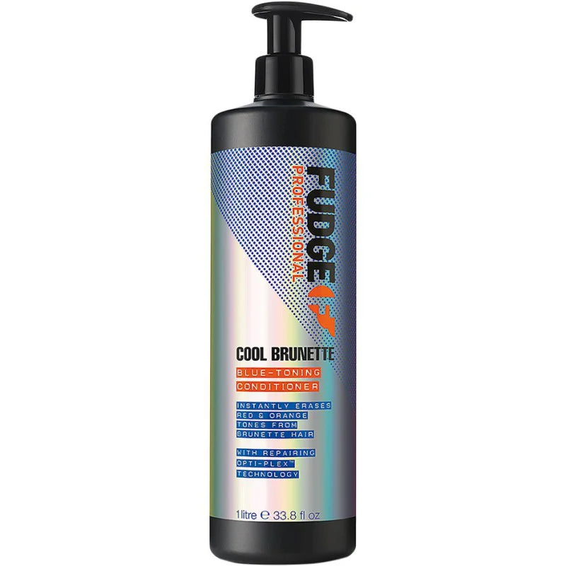 Fudge Cool Brunette Blue Toning Conditioner 1000ml - Balsam