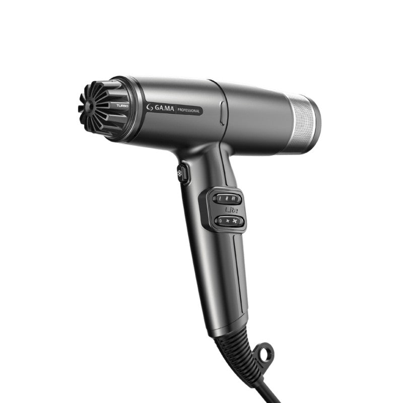 GA.MA IQ Lite Max - Silver - Hårfön