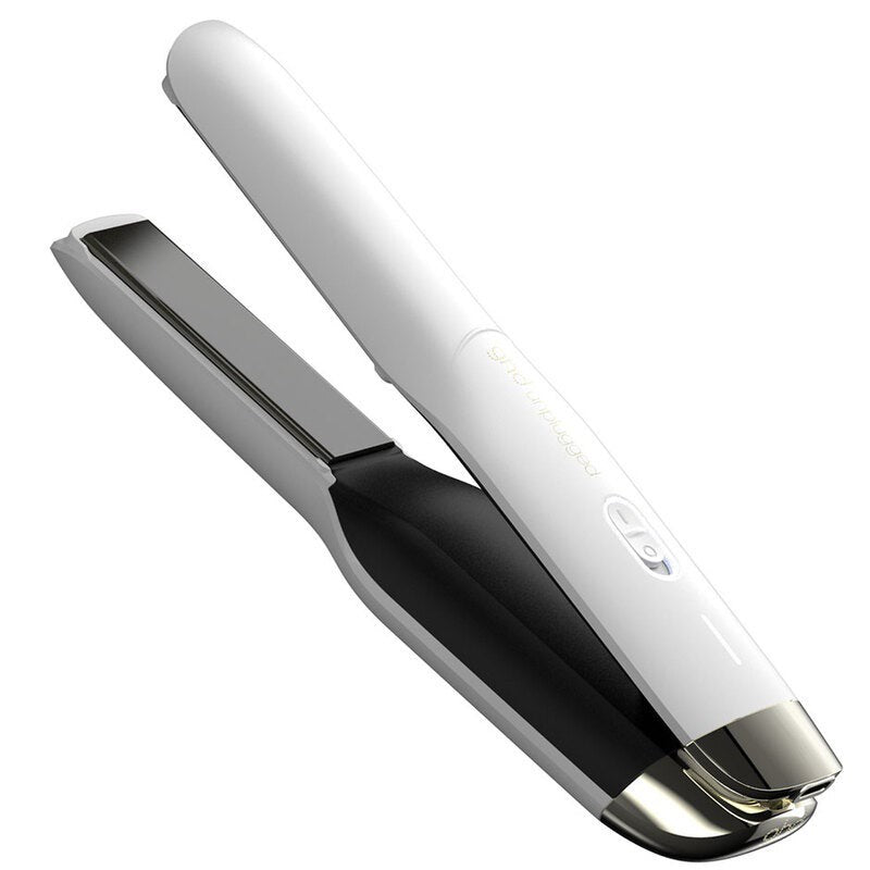 ghd Unplugged Straightener in Matte White - Plattång
