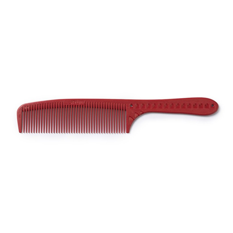 JRL Barbering comb 7,8" Red - Hårkam
