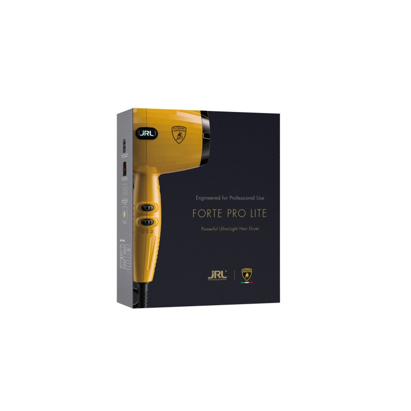 JRL Forte Pro Lite Hair Dryer Yellow - Hårfön