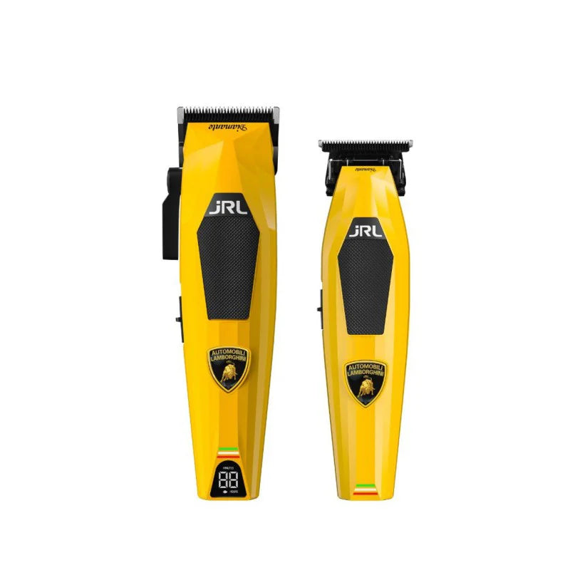 JRL Professional X Lamborghini Diamante Cordless Clipper and Trimmer Combo Yellow