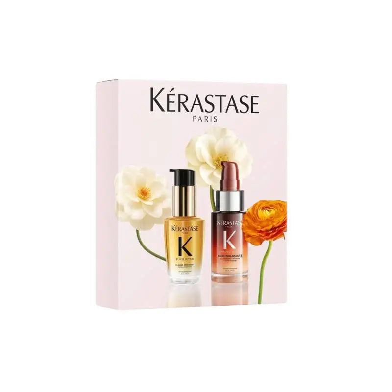 Kérastase Nutritive 8H Magic Night Serum 30 ml & Elixir Ultime L'Huile Originale Hair Oil Mini 30ml Duo Spring Set 2026