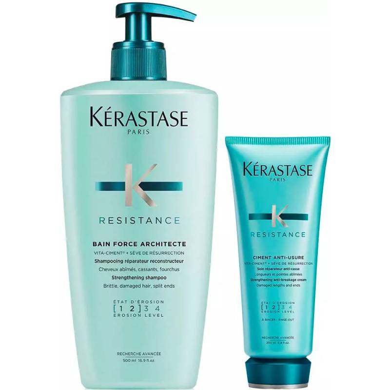 Kérastase Resistance Architecte Duo Schampo 500ml & Balsam 200ml