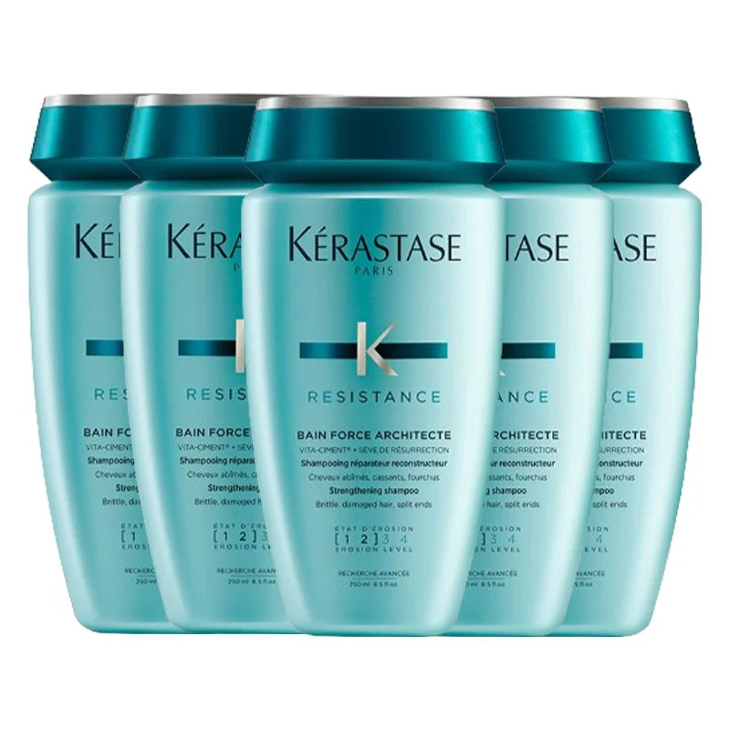 Kérastase Résistance Bain Force Architecte Shampoo 250ml x5 - Schampo