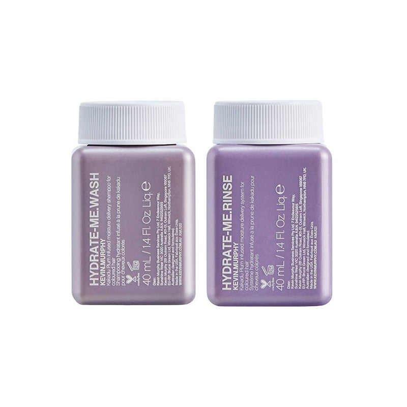 Kevin Murphy Hydrate Me Wash 40ml + Hydrate Me Rinse 40ml Travelsize