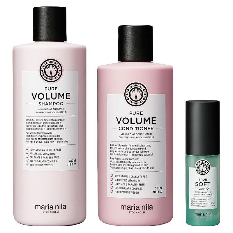 Maria Nila Duo Pure Volume + True Soft Argan 30ml