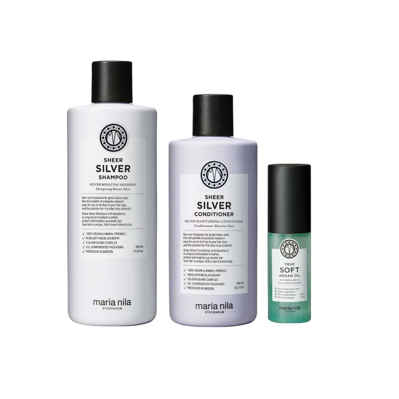 Maria Nila Duo Silver+ True Soft Argan 30ml