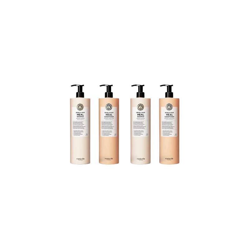 Maria Nila Head & Hair Heal Shampoo 1000 ml (2 st) + Conditioner 1000 ml (2 st)