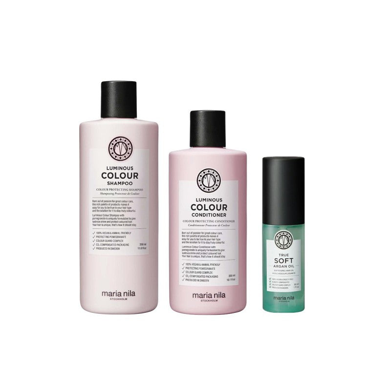 Maria Nila Duo Luminous Colour+ True Soft Argan 30ml