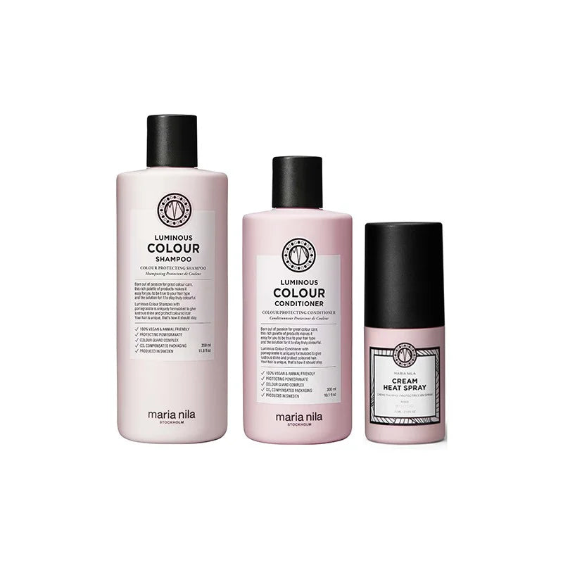 Maria Nila Luminous Colour Duo + Cream Heat Spray 75ml