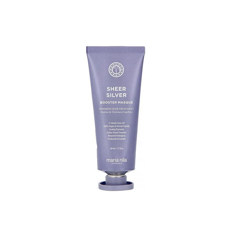 Maria Nila Sheer Silver Booster Masque 50ml - Hårinpackning