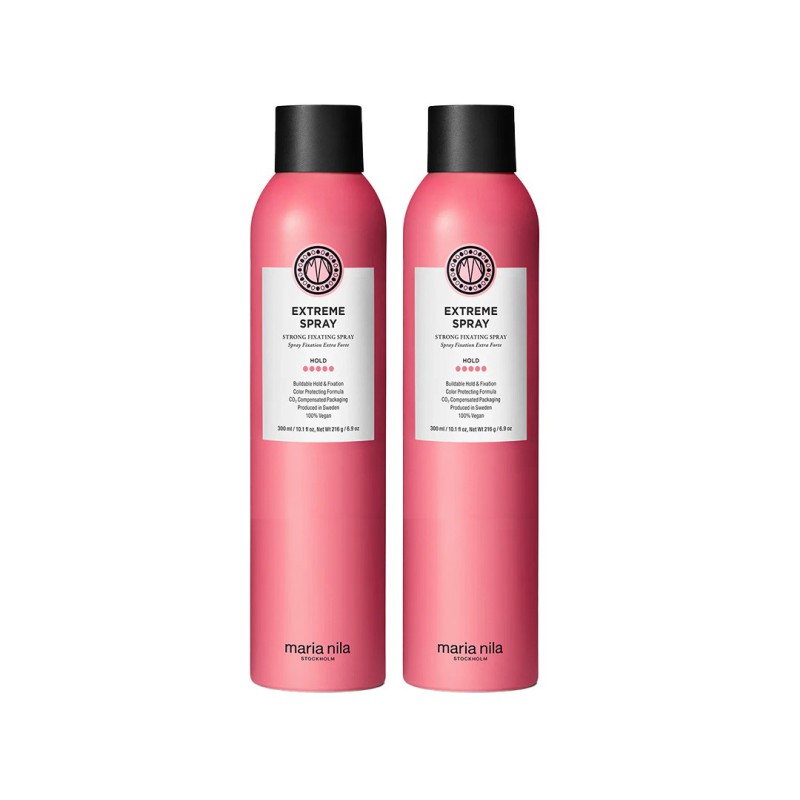 Maria Nila Style & Finish Extreme Spray 300ml x 2 - Hårspray