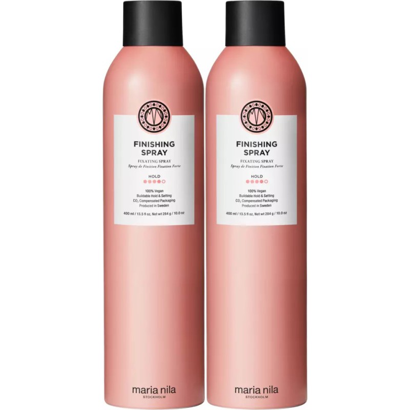 Maria Nila Style & Finish Finishing Spray 300ml x 2 - Hårspray