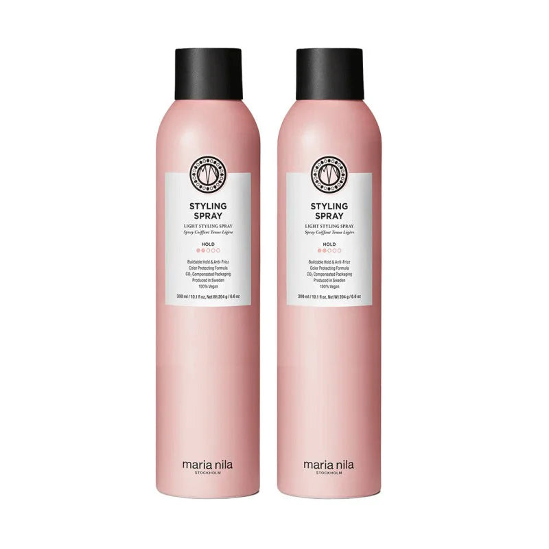 Maria Nila Style & Finish Styling Spray 300ml x 2 - Hårspray