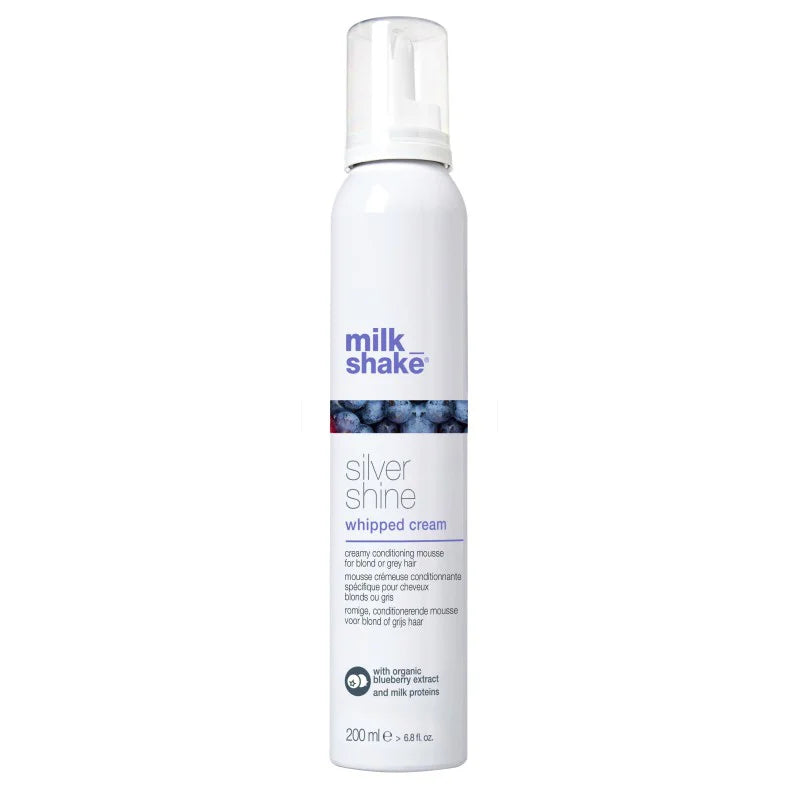 Milk_Shake Silver Whipped Cream 200ml - Färgmousse