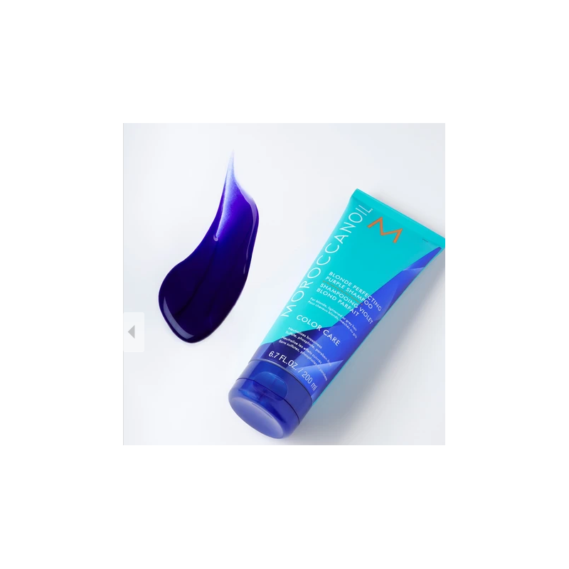 Moroccanoil Blonde Perfecting Purple Shampoo 70ml - Schampo