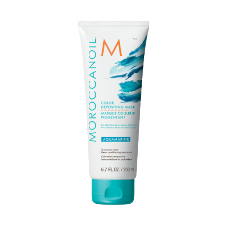 Moroccanoil Color Depositing Mask Aquamarine 200ml - Färginpackning