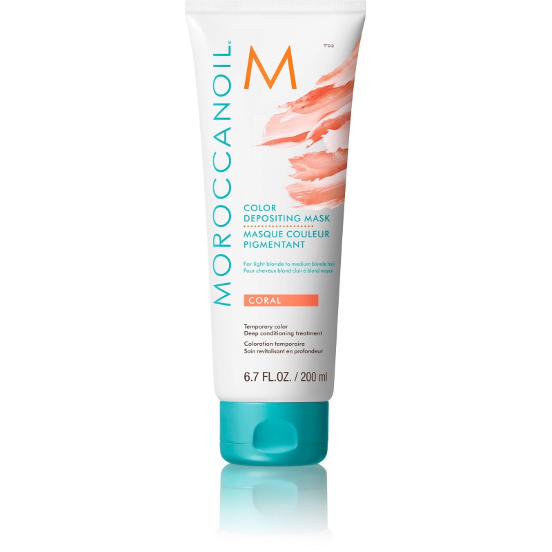 Moroccanoil Color Depositing Mask Coral 200ml - Färginpackning