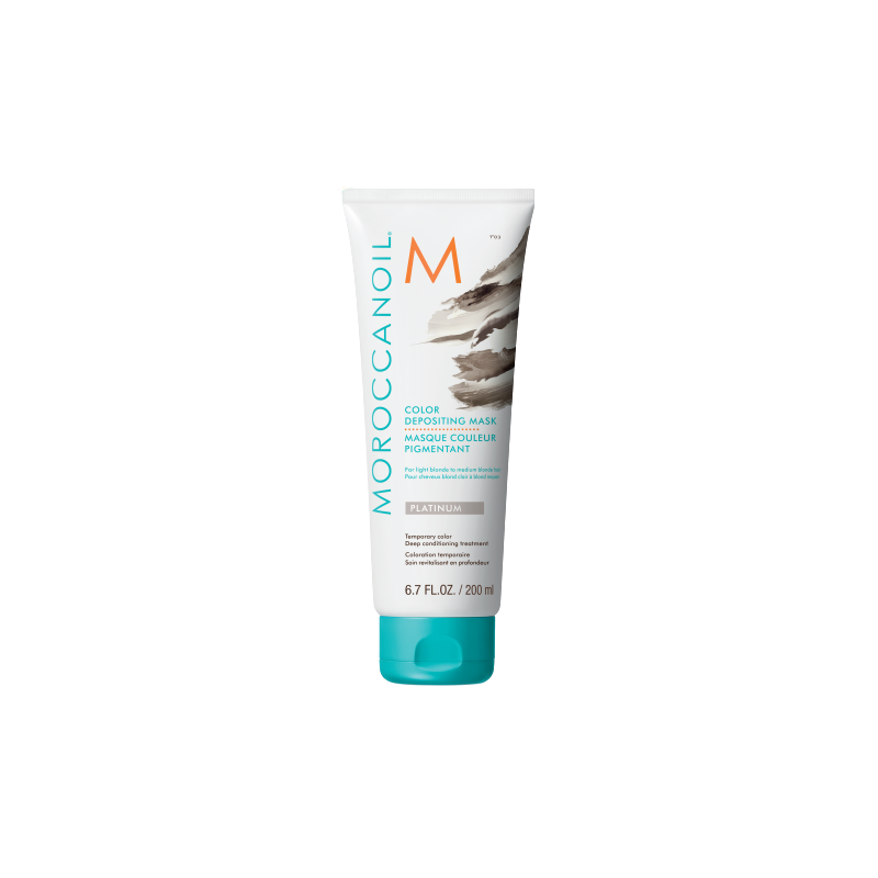 Moroccanoil Color Depositing Mask Platinum 200ml - Färginpackning