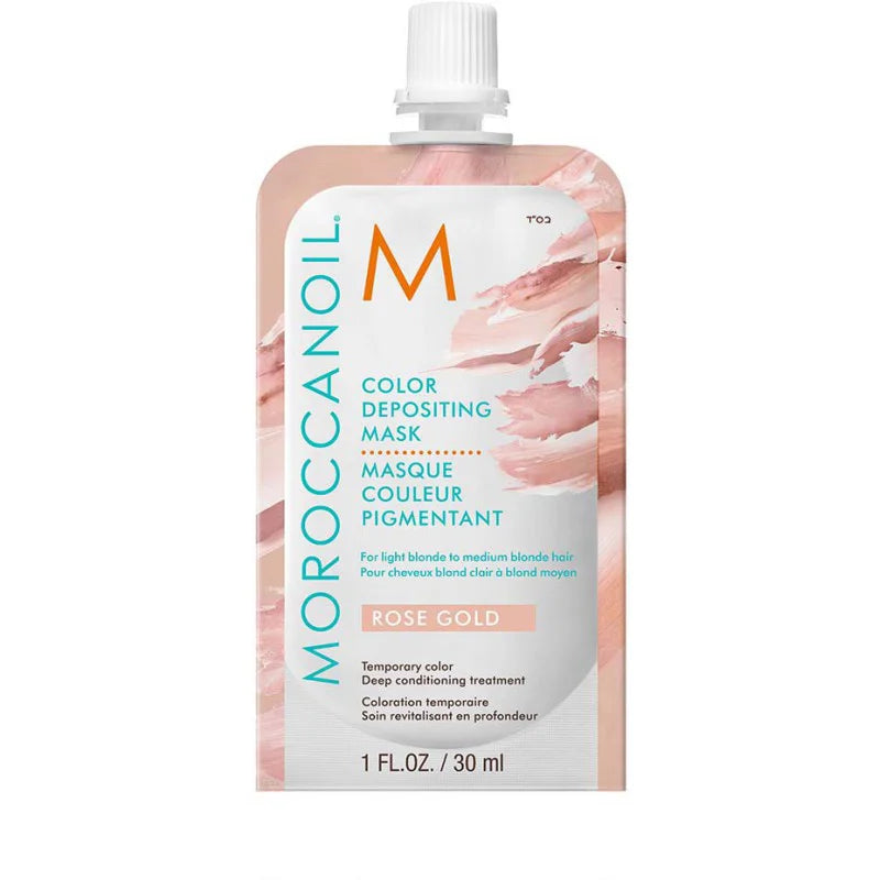 Moroccanoil Color Depositing Mask Rose Gold 30ml - Hårinpackning