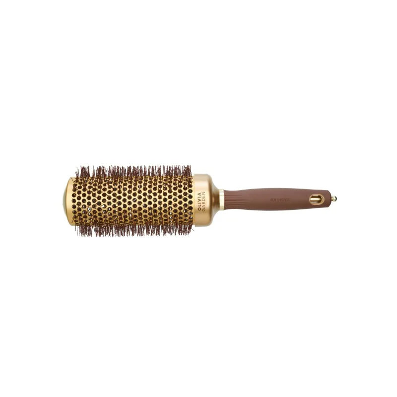 Olivia Garden Expert Blowout Speed - Wavy Bristles Gold&Brown 55 - Hårborste