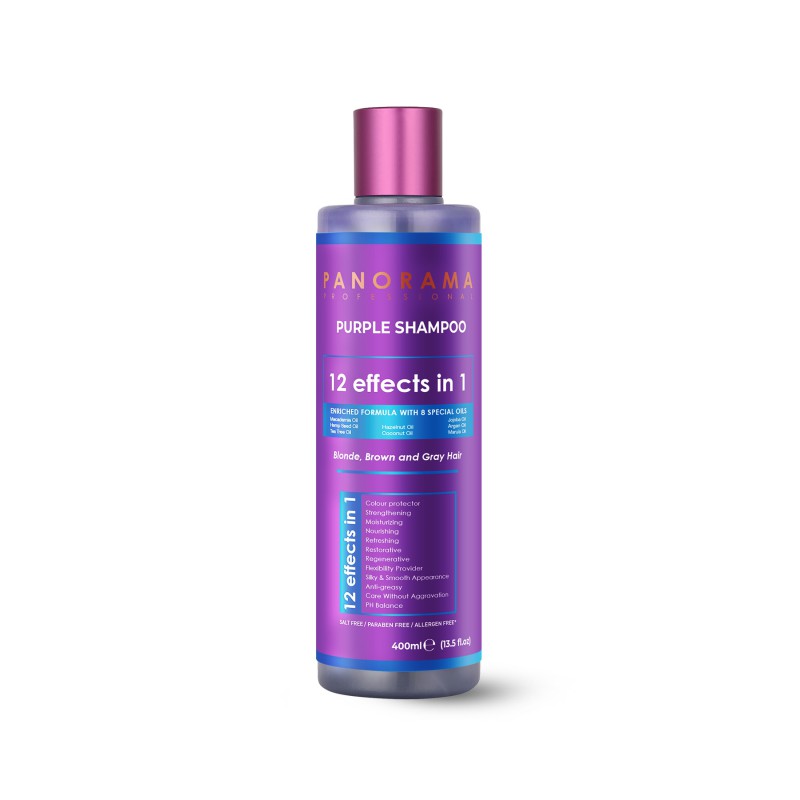 Panorama Professional Purple Shampoo 400ml - Schampo
