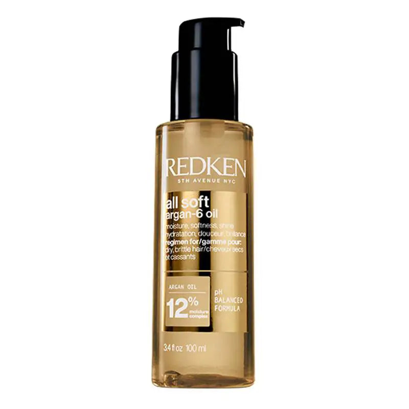 Redken All Soft Argan-6 Oil 100ml - Hårolja