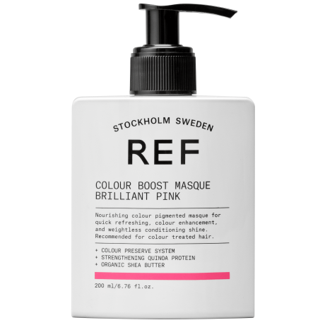 REF Colour Boost Mask Brilliant Pink 200ml - Temporär Hårfärg