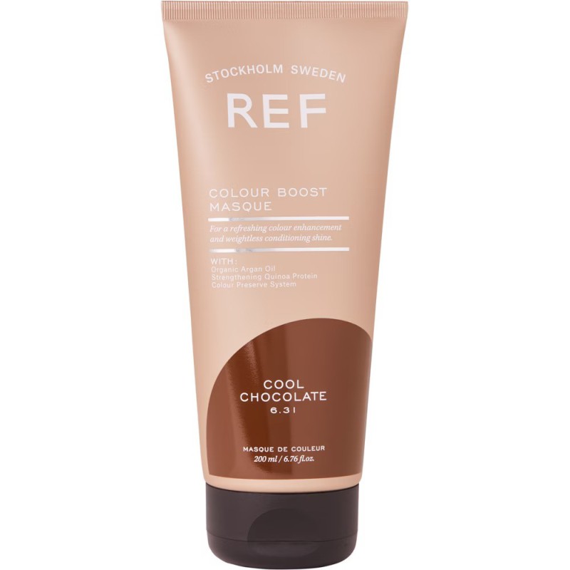 REF Colour Boost Mask Cool Chocolate 200ml - Temporär Hårfärg