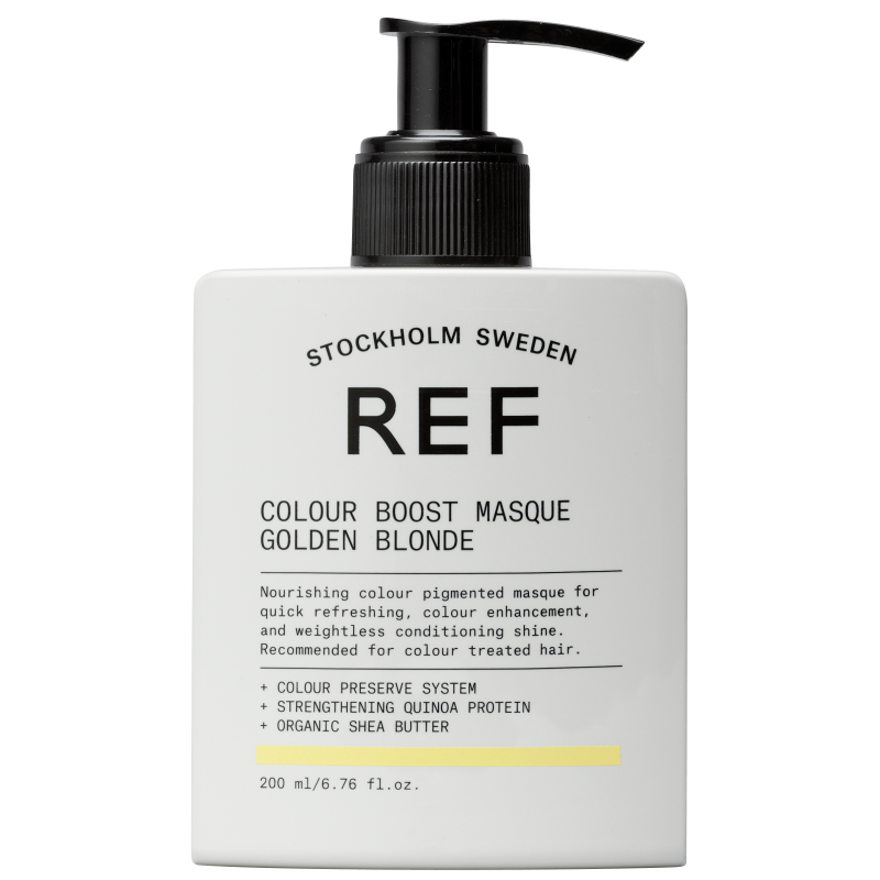 REF Colour Boost Mask Golden Blonde 200ml - Temporär Hårfärg