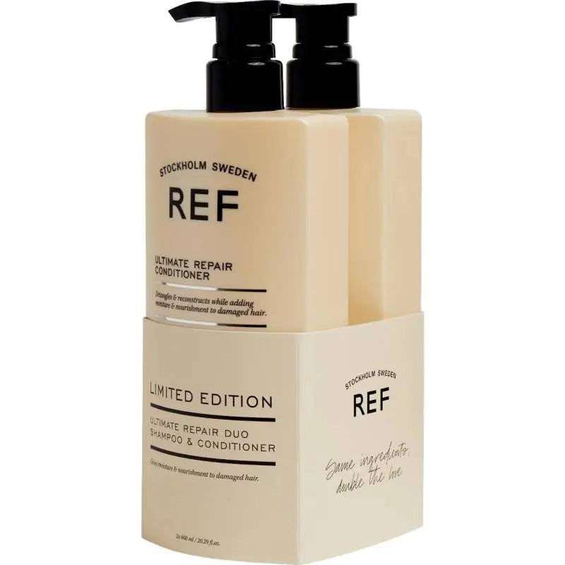 REF Ultimate Repair Duo 600ml - Schampo & Balsam