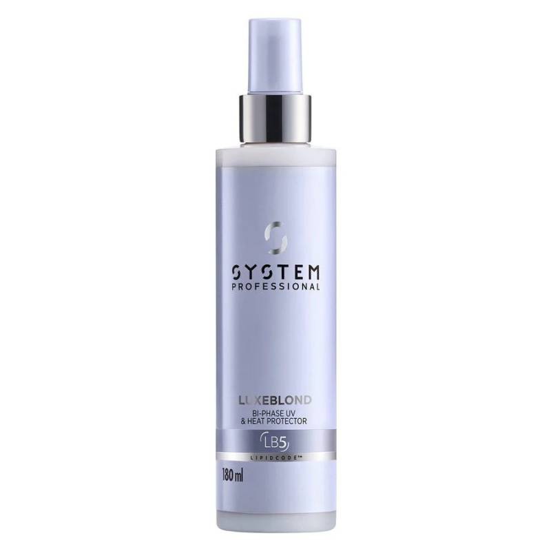 System Professional LuxeBlond Bi-Phase 180ml - Värmeskydd