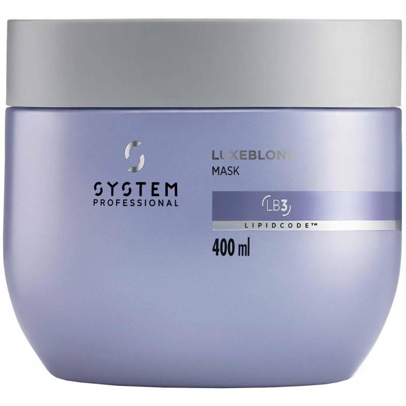 System Professional Luxeblond Mask 400ml - Hårinpackning