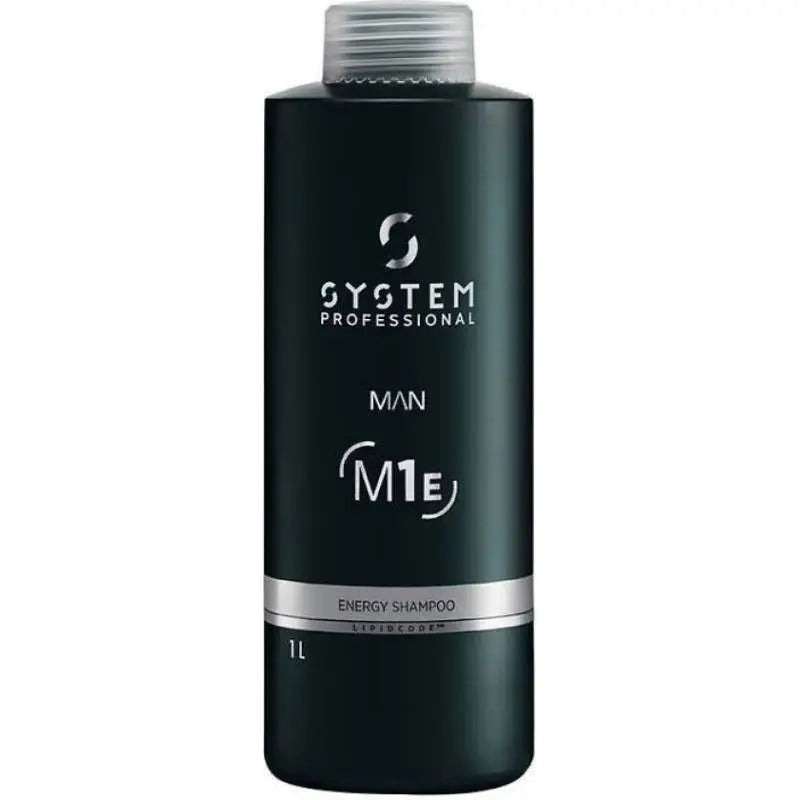 System Professional Man Energy Shampoo 1000ml - Schampo