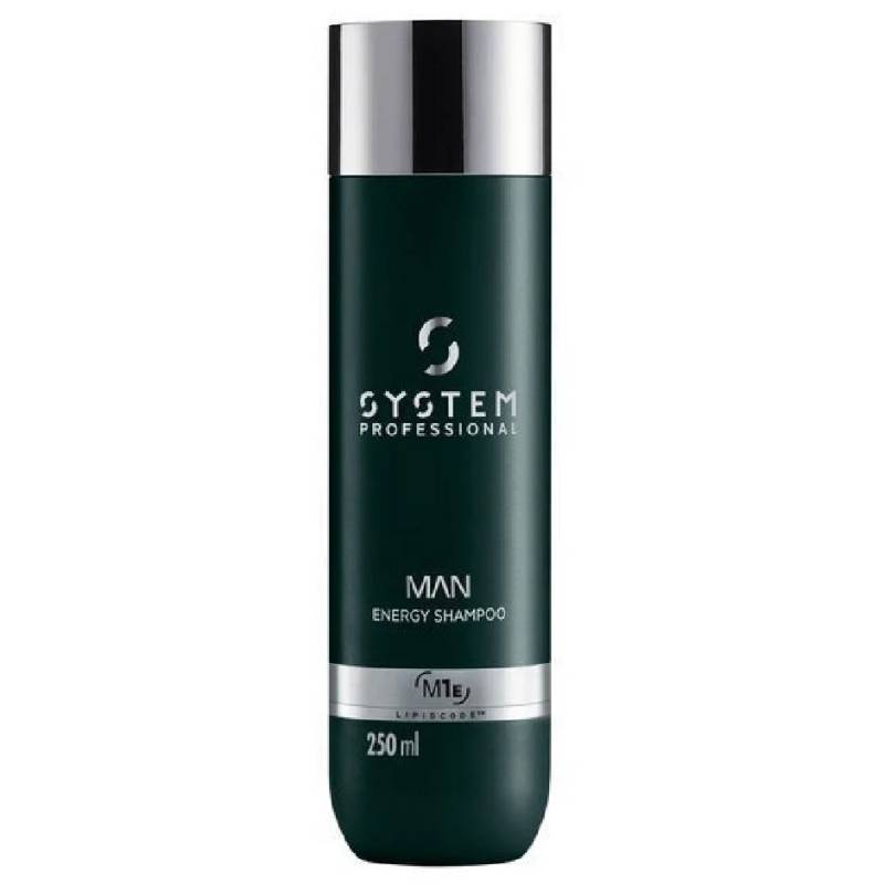 System Professional Man Energy Shampoo 250ml - Schampo