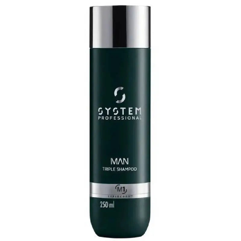 System Professional Man Triple Shampoo 250ml - Schampo