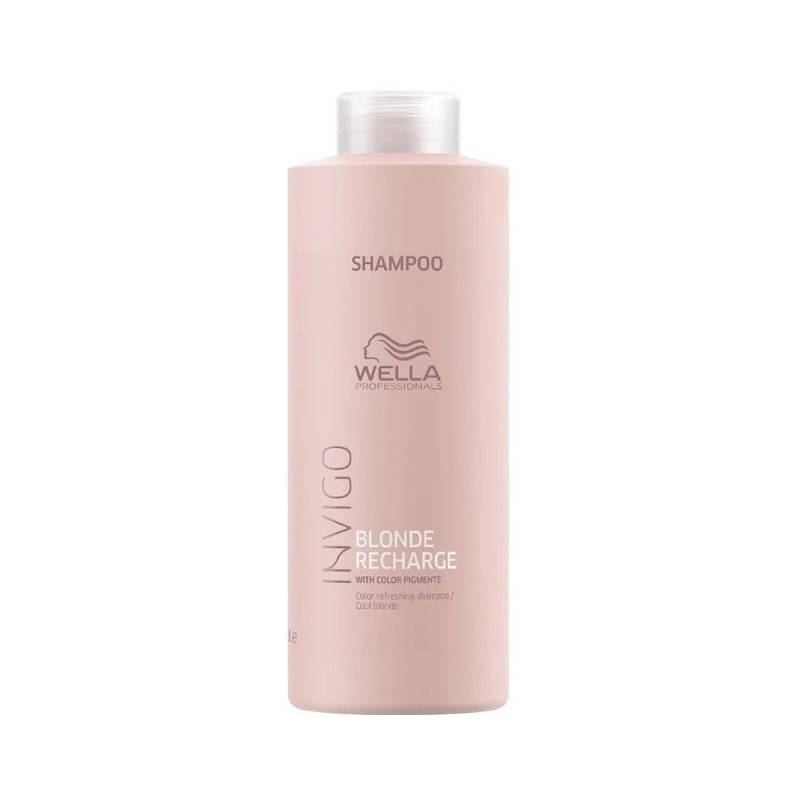 Wella Professionals Invigo Blonde Recharge Cool Shampoo 1000 ml - Schampo